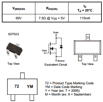2N7002T datasheet