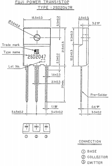 2SD2047R datasheet