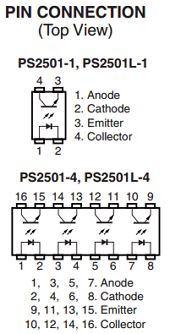 PS2501-1 datasheet