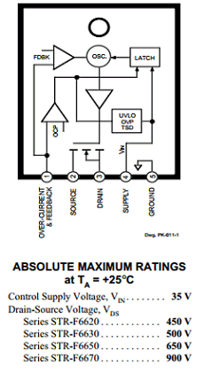 STR-F6600 datasheet