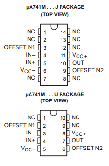 UA741CN datasheet